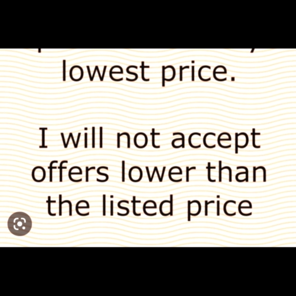 Prices are firm. No additional discount given.
